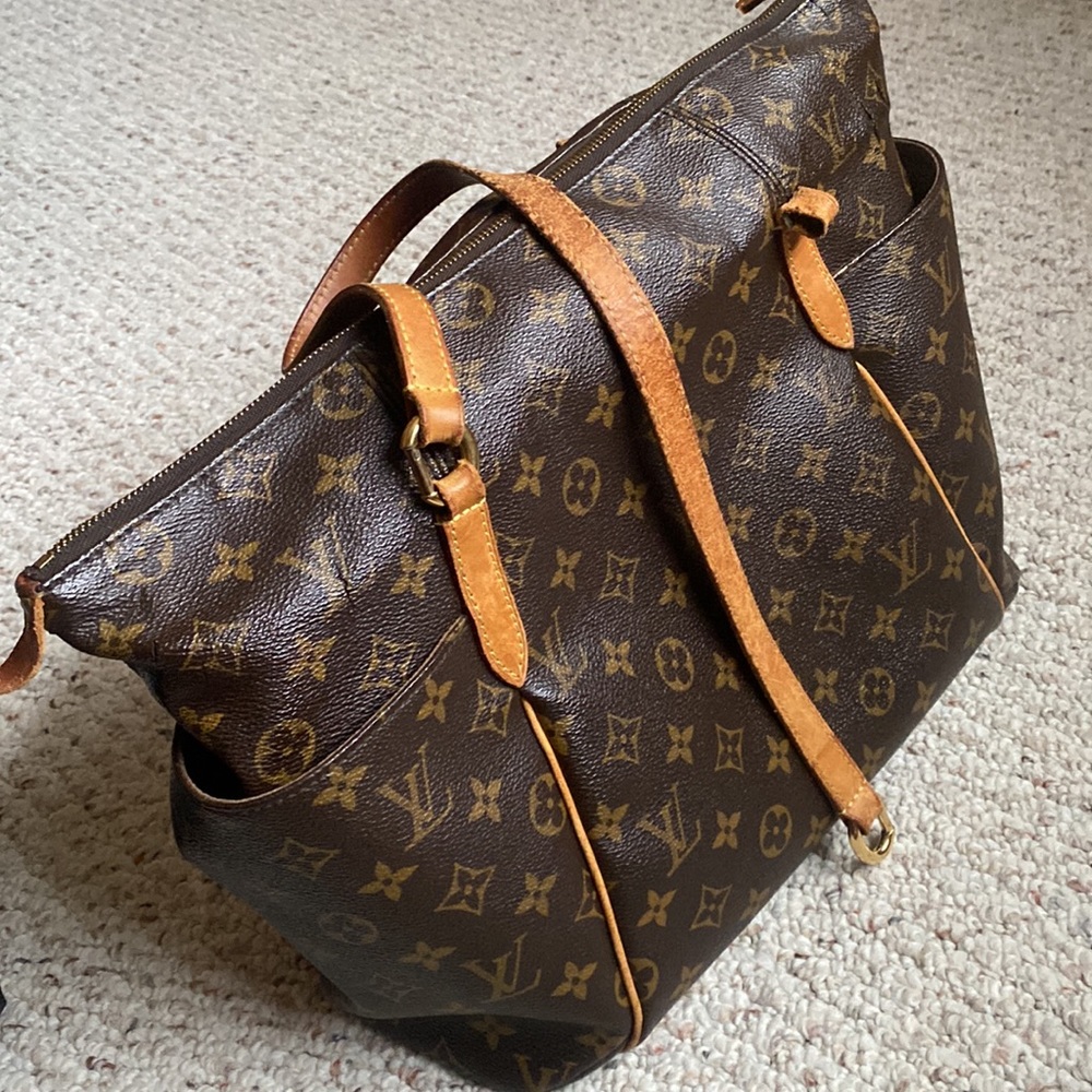 Louis Vuitton Shoulder Bag Totally MM Brown Monogram used broken strap - Picture 10 of 17